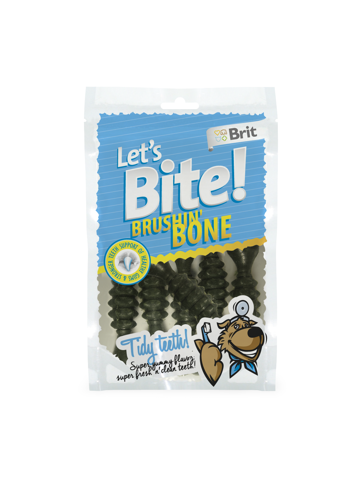 Brit Let's Bite Brushin‘ Bone